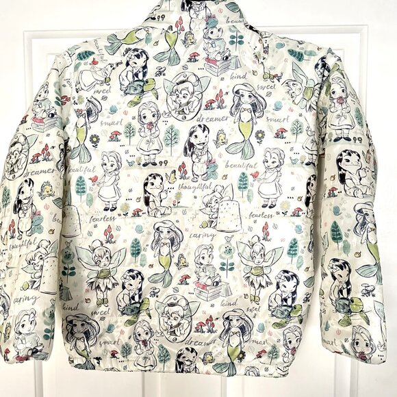 Disney Princess Girls Size 7/8 Light Puffer‎ Jacket - Picture 6 of 6